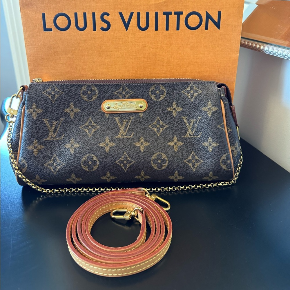 Authentic discontinued Louis Vuitton Eva bag.